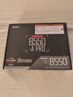 MSI B550-A Pro (AM4) Moederbord Zwart, Computers en Software, Moederborden, Ophalen of Verzenden, Nieuw, AMD, Socket AM4