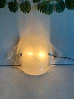 Carlo Nason voor Kalmar Franken vintage wandlamp van ijsglas, Enlèvement ou Envoi, Utilisé