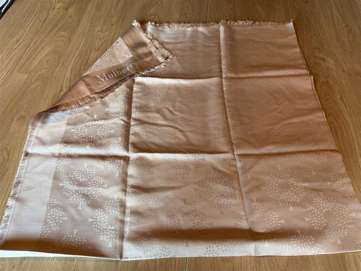 Mulberry Tree Vierkante sjaal zijde katoenmix, Kleding | Dames, Mutsen, Sjaals en Handschoenen, Nieuw, Sjaal, Verzenden