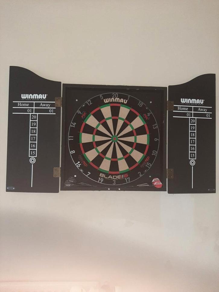 Winmau wedstrijdblok, Sport en Fitness, Darts, Zo goed als nieuw, Ophalen