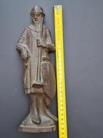 oud bronzen beeld, kruisridder, Ophalen of Verzenden, Brons