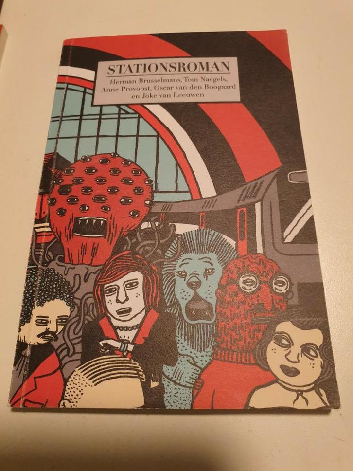 Stationsroman 2009 oa Herman Brusselmans GESIGNEERD, Boeken, Literatuur, Zo goed als nieuw, België, Ophalen of Verzenden