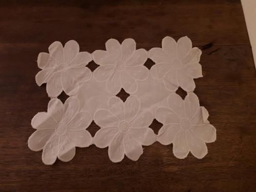 Setje van 3 onderleggers, (100% katoen), Antiek en Kunst, Antiek | Tapijten, Tafelkleden en Textiel, Ophalen of Verzenden