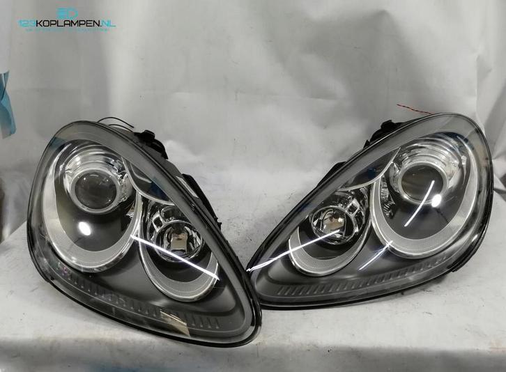 Porsche Cayenne 7P 92A facelift Bi-Xenon LED koplamp koplamp, Auto-onderdelen, Verlichting, Porsche, Gebruikt, Herkomst onderdeel bekend