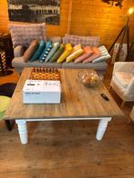 Eiken salontafel 120x120, Huis en Inrichting, Tafels | Salontafels, Ophalen