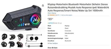 bluetooth helmet intercom beschikbaar voor biedingen