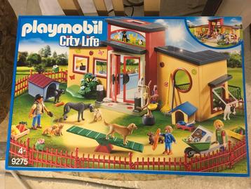 Playmobil my life dierenpension 9275, Ophalen, Zo goed als nieuw, Complete set