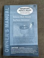zwembad intex deluxe wall mount surface skimmer, Gebruikt, Skimmer, Ophalen