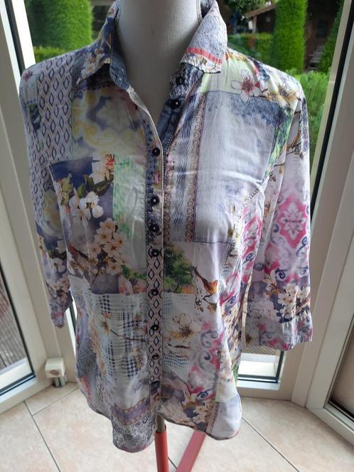 Charmante blouse Gerry WEBER - 40, Kleding | Dames, Blouses en Tunieken, Zo goed als nieuw, Maat 42/44 (L), Overige kleuren, Ophalen of Verzenden