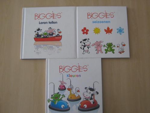 3 kinderboeken "BIGGIES" NIEUW, Livres, Livres pour enfants | 0 an et plus, Neuf, 2 à 3 ans, Enlèvement ou Envoi