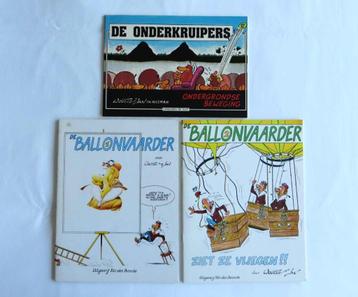 De ballonvaarder 1 & 2 en De onderkruipers (lot 3 strips) beschikbaar voor biedingen