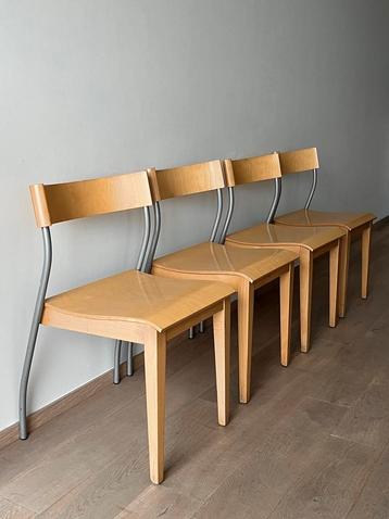 Set van 4 vintage Ikea 'Nordisk' stoelen beschikbaar voor biedingen