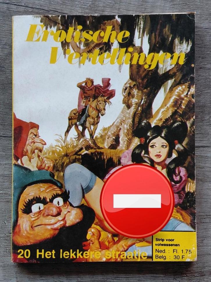 Erotische vertellingen 20: Het lekkere straatje, Boeken, Stripverhalen, Zo goed als nieuw, Eén stripboek, Verzenden