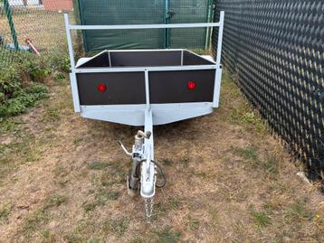 Nieuwe aanhangwagen 2m X 1,23m beschikbaar voor biedingen