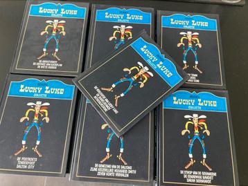 7 Lucky Luke collector boeken, Ophalen of Verzenden, Gelezen