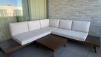 Loungeset bordeaux, Tuin en Terras, Tuinsets en Loungesets, Ophalen, Zo goed als nieuw, Bank, Tuinset