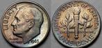 Koperen munt „één dubbeltje” van Roosevelt 1965, Postzegels en Munten, Ophalen of Verzenden, Noord-Amerika, Losse munt
