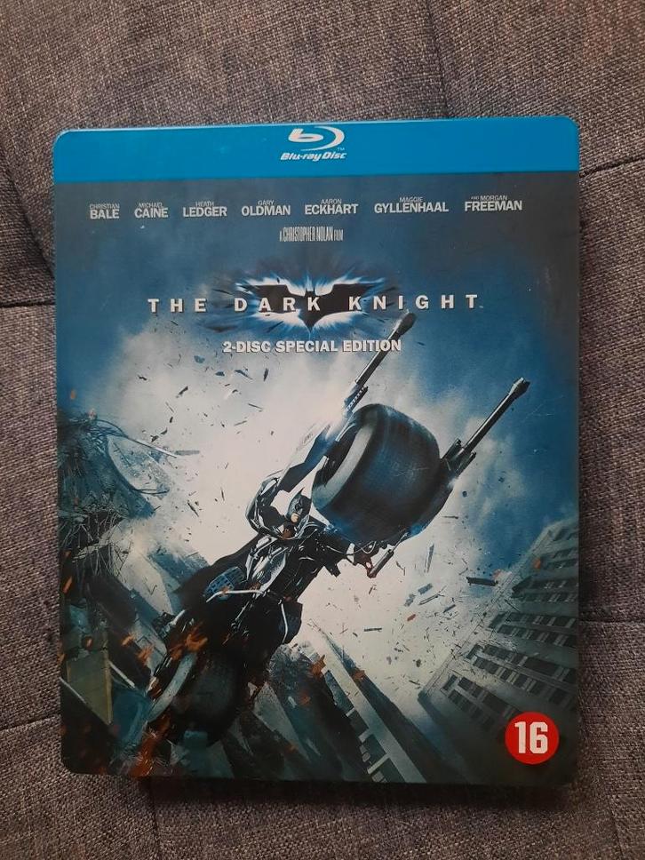 THE Dark Knight – 2-Disc Special Edition Steelbook Blu-ray, Cd's en Dvd's, Blu-ray, Zo goed als nieuw, Actie, Ophalen
