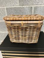 Petit coffre en osier 37/28 cm, Moins de 50 cm, Comme neuf, Enlèvement, Moins de 50 cm
