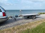 Mooie boot- trailer  platte aanhangwagen., Ophalen, Gebruikt, Overige typen