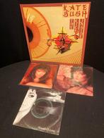 KATE BUSH "The Kick Inside" vinyl lp + 3 singles, Ophalen of Verzenden, Gebruikt, 12 inch