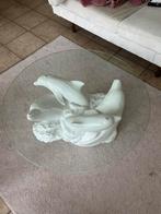 Salontafel bijzettafel dolfijn, Collections, Statues & Figurines, Comme neuf, Enlèvement
