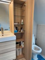 armoire à colonne de salle de bain, Maison & Meubles, Salle de bain | Meubles de Salle de bain, 25 à 50 cm, Armoire (mi-)haute