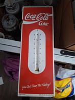 ANCIEN Thermomètre Publicitaire Plaque émaillée COCA COLA