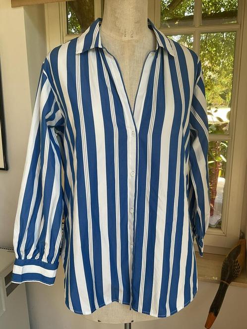 hemdbloes Massimo Dutti , maten 38-42, Kleding | Dames, Blouses en Tunieken, Zo goed als nieuw, Ophalen of Verzenden