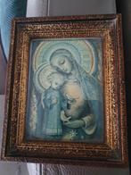 Klein gouden kader met maria en kind, Antiek en Kunst, Ophalen of Verzenden