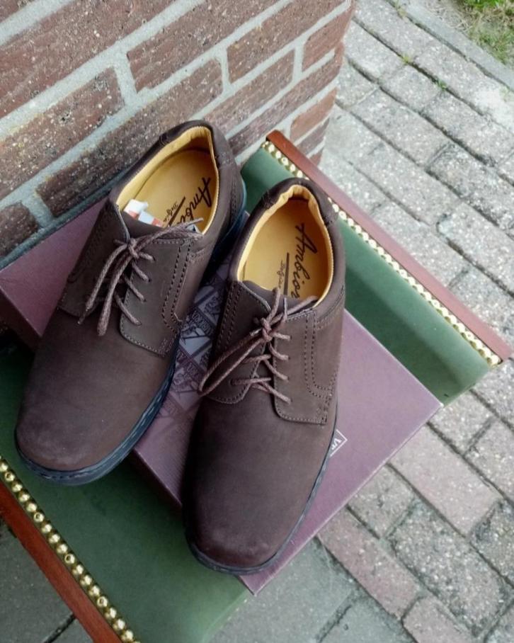Heren schoenen Ambiorix Mt41,5, Kleding | Heren, Schoenen, Nieuw, Veterschoenen, Bruin, Ophalen of Verzenden