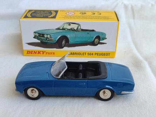 Dinky Atlas _ PEUGEOT 504 cabriolet _ ref. 1423, Hobby en Vrije tijd, Modelauto's | 1:43, Zo goed als nieuw, Auto, Dinky Toys