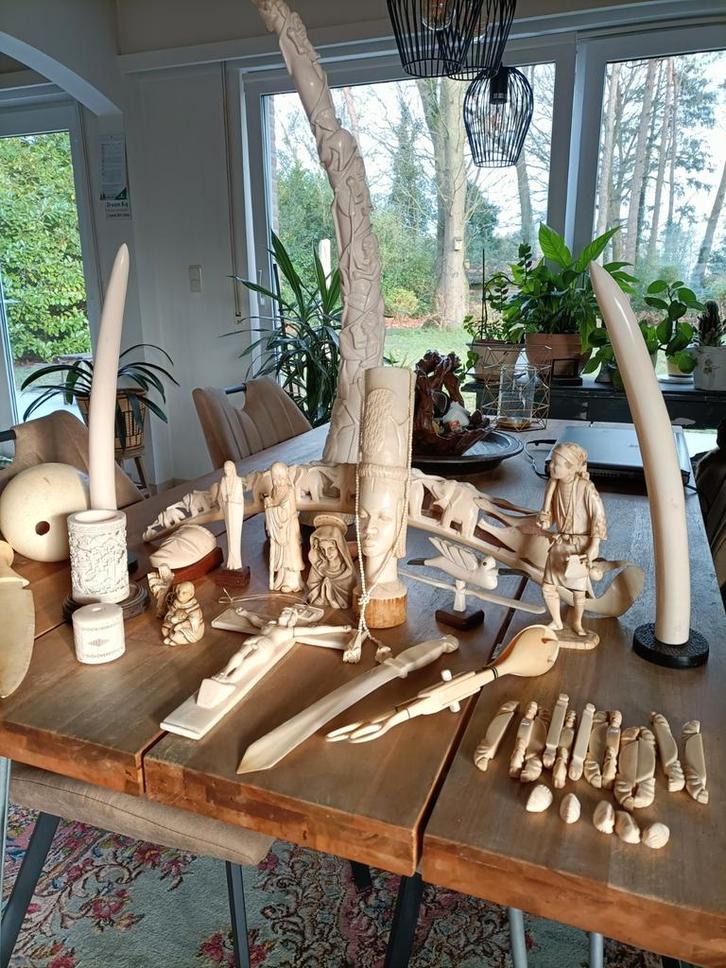 Antiek apart groot lot komt uit verzameling, Antiquités & Art, Antiquités | Autres Antiquités, Enlèvement