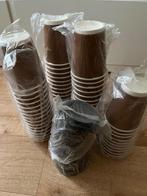 Gobelets en carton jetables kraft 360 ml avec couvercle, Enlèvement