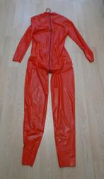 Latex Jumpsuit Rood, Verzenden, Rood