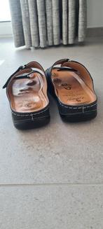 Slippers Dr Mauch - donkerblauw - maat 39, Ophalen, Zo goed als nieuw, Slippers
