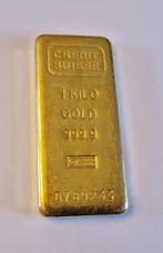 Lingot d'or 🧈 de 1 kilogramme à vendre, Enlèvement, Or
