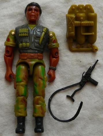 Actiefiguur Lanard, The Corps, Flashfire (v1) Serie 1, 1986. beschikbaar voor biedingen