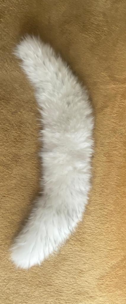 verschillende kragen in bont, Hobby en Vrije tijd, Stoffen en Lappen, Zo goed als nieuw, Overige materialen, Minder dan 30 cm