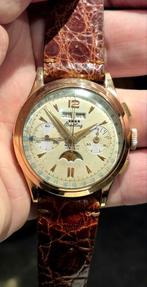 MONTRE BREITLING OR MASSIF 18K XL40MM CHRONOGRAPHE CHRONO, Enlèvement ou Envoi, Breitling