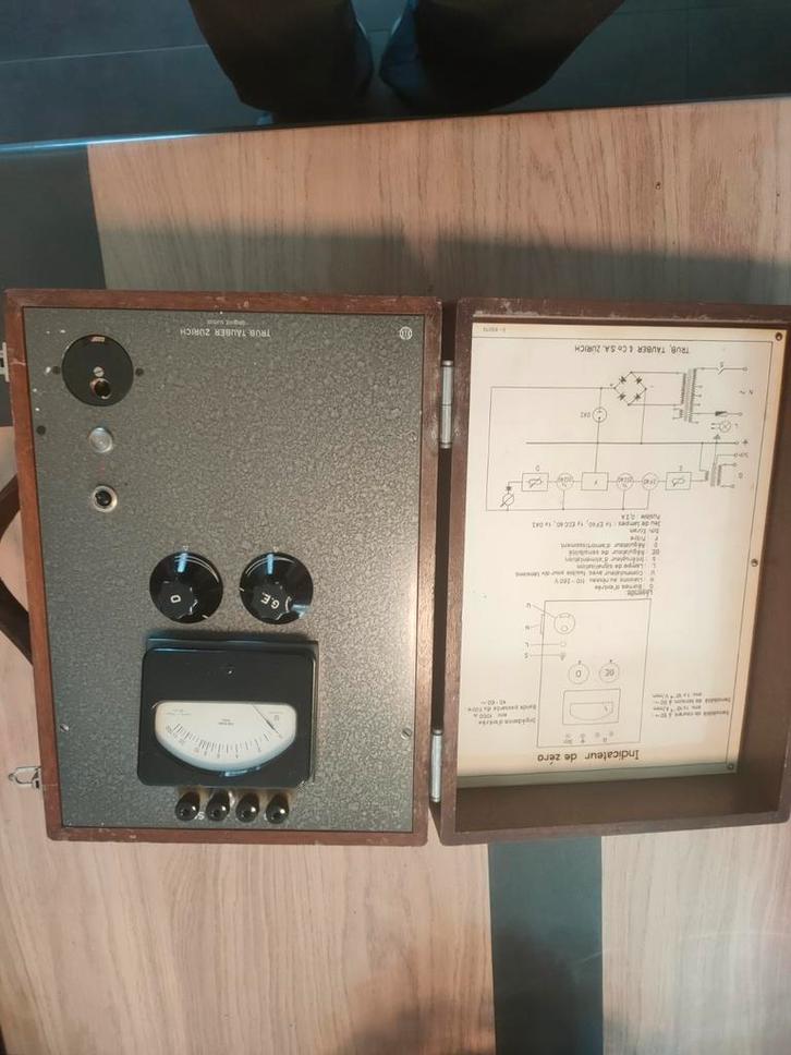 Fabricant : Trüb, Täuber & Co. SA, Zurich. La société a été, Diversen, Overige Diversen, Ophalen