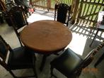 antieken stoelen en tafel, Huis en Inrichting, Ophalen of Verzenden, Gebruikt