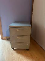 Archiefkastje metaal op wieltjes, Ophalen, Kast