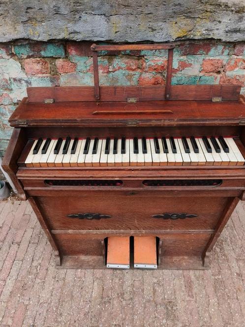 Pedaal harmonium, Muziek en Instrumenten, Orgels, Gebruikt, Harmonium, 1 klavier, Ophalen