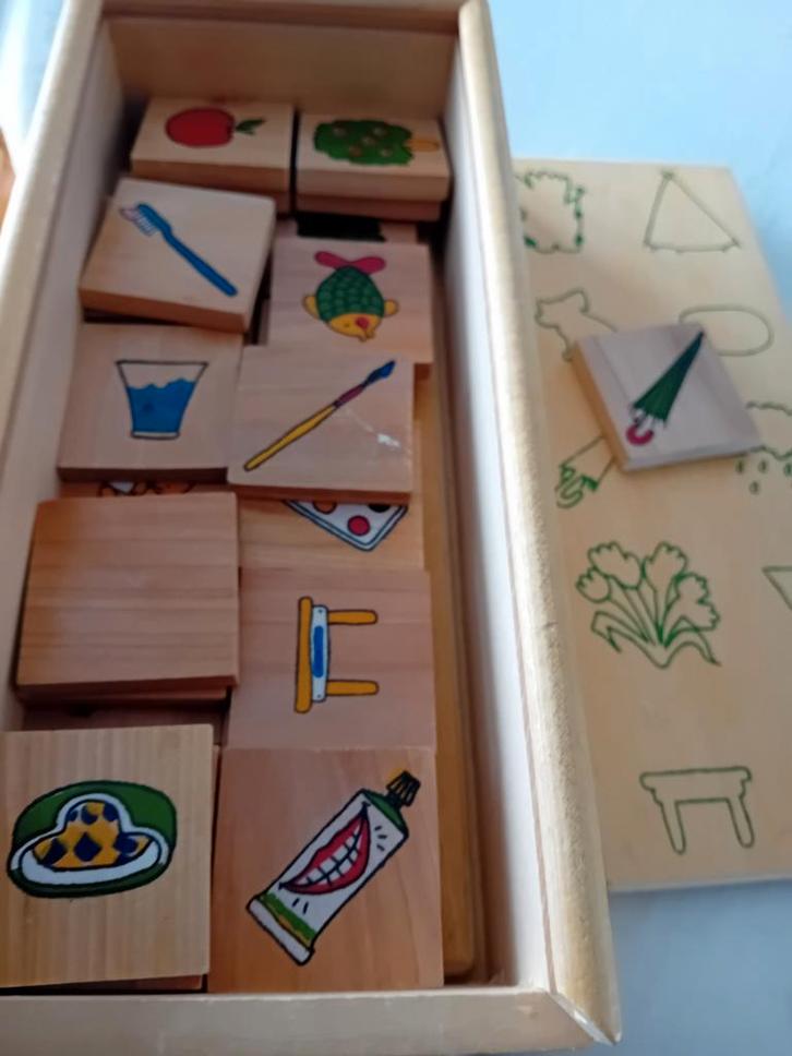 Eerste memo games peuters en kleuters, Kinderen en Baby's, Speelgoed | Houten speelgoed, Zo goed als nieuw, Ophalen of Verzenden