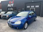 vw golf 5 1600cc essence 155.000 km, Auto's, Stof, Zwart, 4 cilinders, 1595 cc