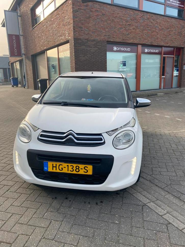 Citroën C1 1.0 VTi Airscape 68PK S&S 5D 2015 Wit, Auto's, Citroën, Particulier, C1, ABS, Wit, Ophalen