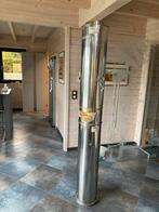Tuyaux double paroi inox, Ophalen, Zo goed als nieuw, Inox