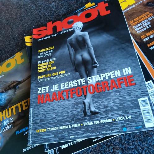 Fotographie: SHOOT.  Informatief magazine. Prijs/ jaargang., Audio, Tv en Foto, Fotografie | Fotostudio en Toebehoren, Ophalen of Verzenden