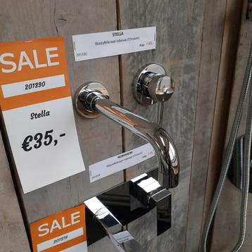 UITVERKOOP! Inbouw Wastafelkraan, Badkamer, Chroom, Stella beschikbaar voor biedingen